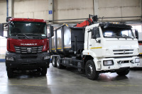 «КАМАЗ» презентовал новейшую автотехнику столичному оператору по обращению с ТКО