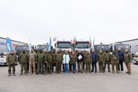 Гуманитарный груз от «КАМАЗа» передан бойцам СВО