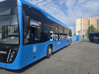Электробусы КАМАЗ предоставлены для конкурса водительского мастерства в Санкт-Петербурге