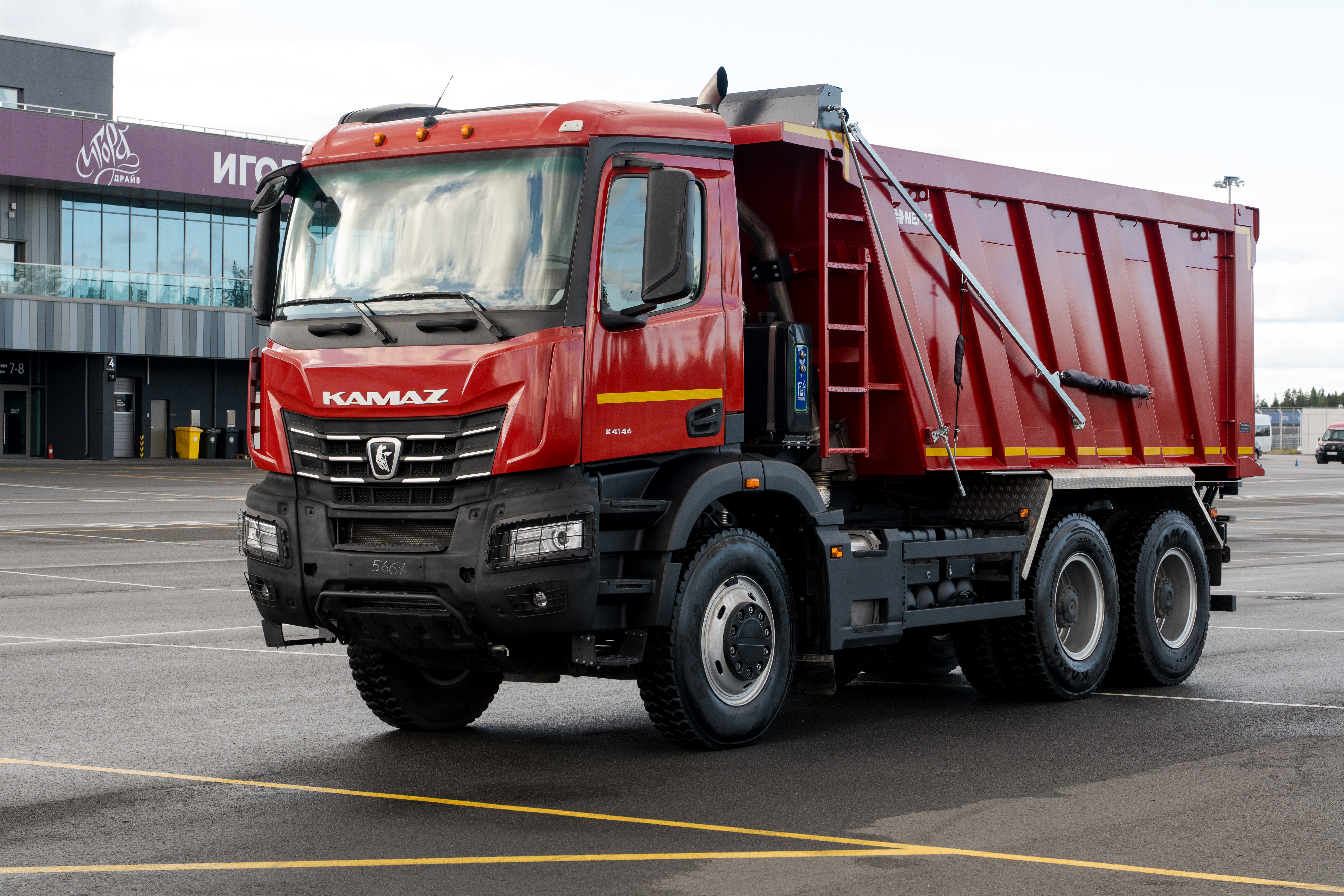 Компания из Мордовии протестировала самосвал КАМАЗ-6595